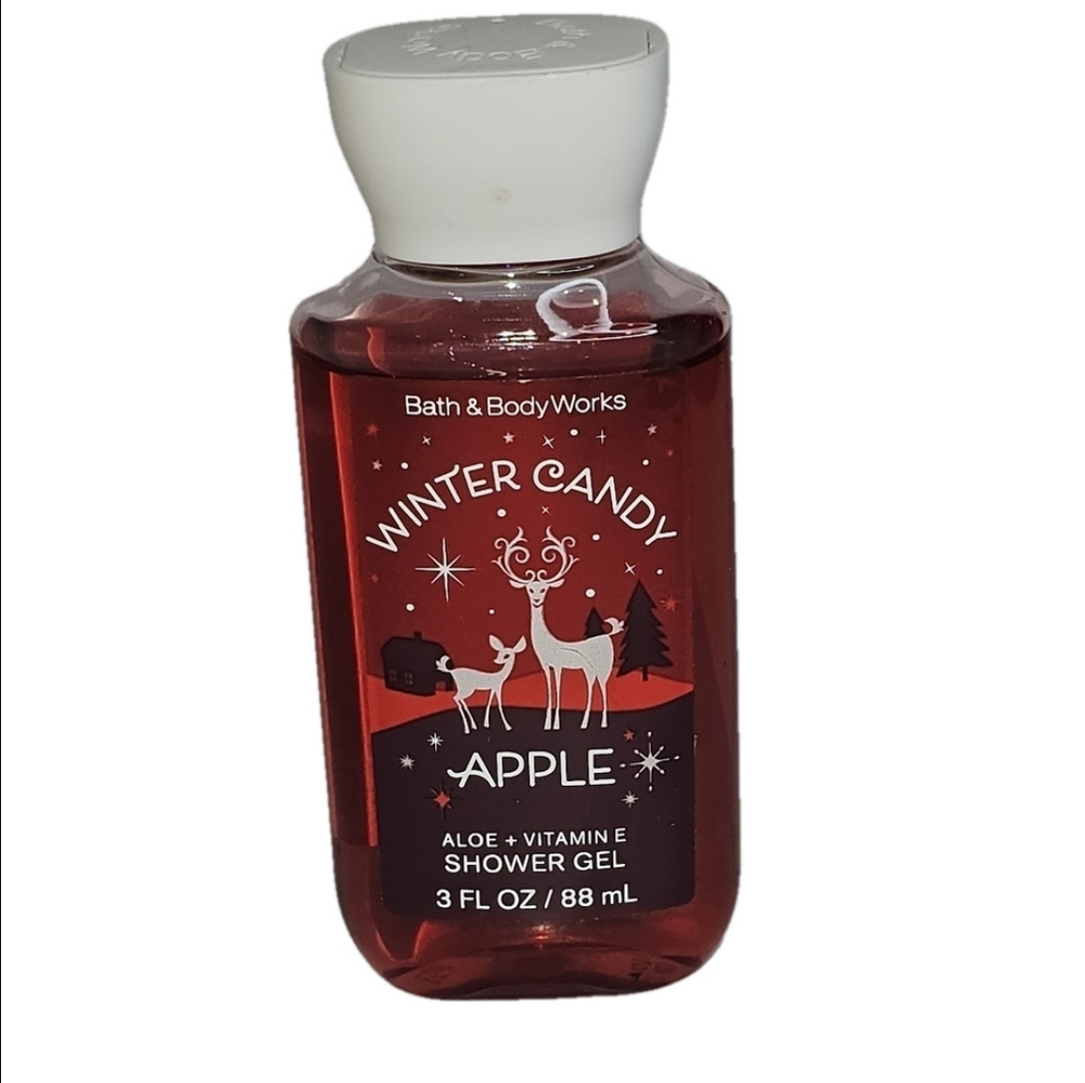 Bath & Body Works Winter Candy Apple Shower Gel 3 oz